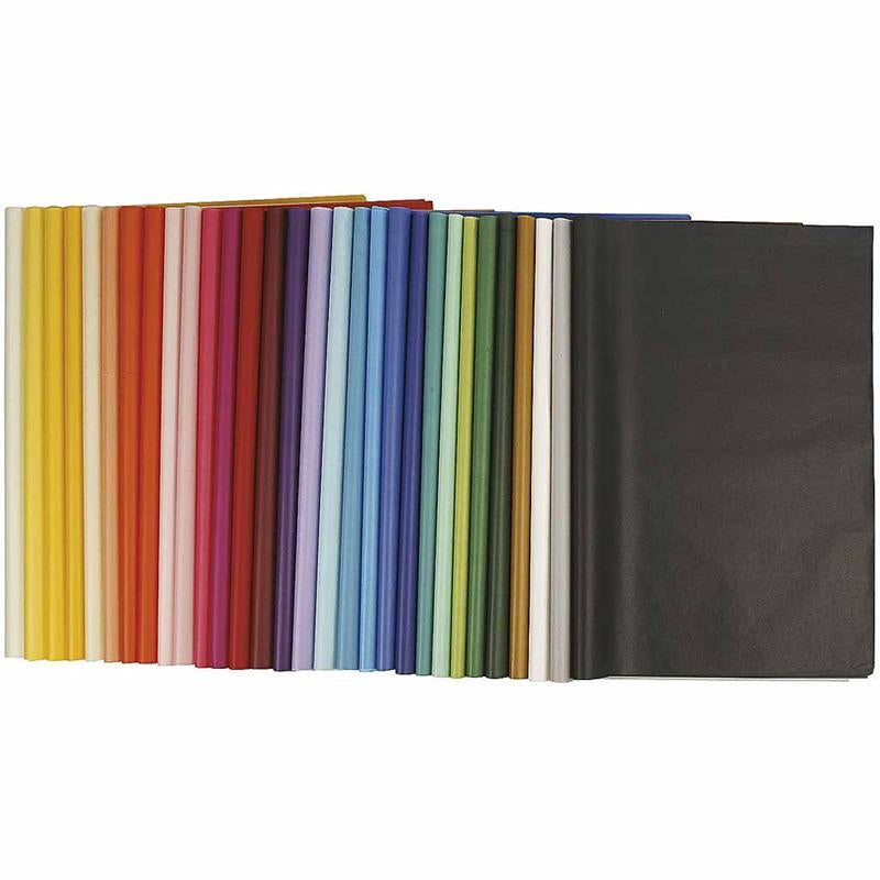 Creativ company http: www.cchobby.nl tissuepapier-vel-50x70-cm-17-gr-300-vel-1-doos