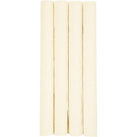 Creativ company http: www.cchobby.nl crepepapier-vel-25x60-cm-crepe-verhouding-180-105-gr-off-white-4-vel-1-doos