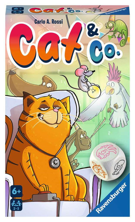 Ravensburger cat enco - kaartspel - 2 tot 5 spelers - vanaf 6 jaar
