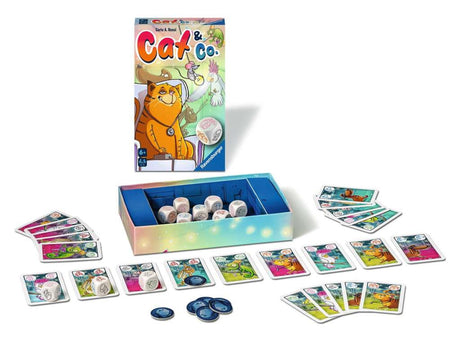 Ravensburger cat enco - kaartspel - 2 tot 5 spelers - vanaf 6 jaar