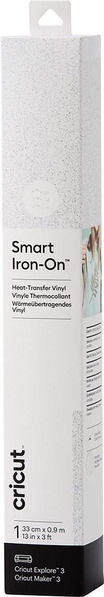Cricut smart iron-on™ folie wit, glittereffect