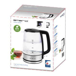 Emerio waterkoker 1,7l glas wk-130126