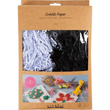 Http: www.cchobby.nl crinkle-papier-l-25-30-cm-b-3-mm-zwart-wit-2x50-gr-1-doos