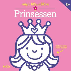 Standaard uitgeverij mijn kleurblok prinsessen 3+