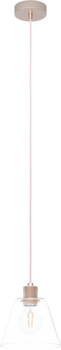 Eglo copley hanglamp - e27 - ø 20 cm - roségoud
