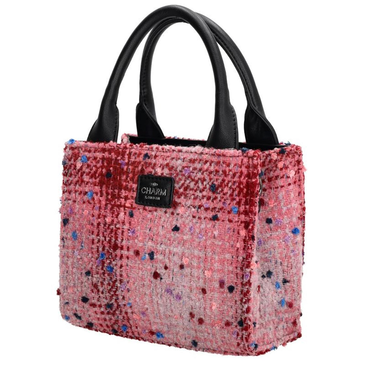 Charm london finsbury handtas roze-rood