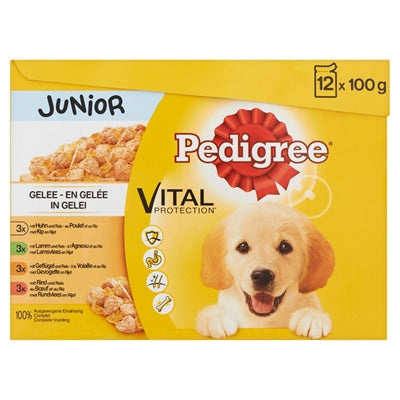 Sacs de repas multipack Pedigree Junior à Gelei