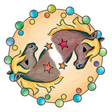 Ravensburger mini mandala-designer - paarden
