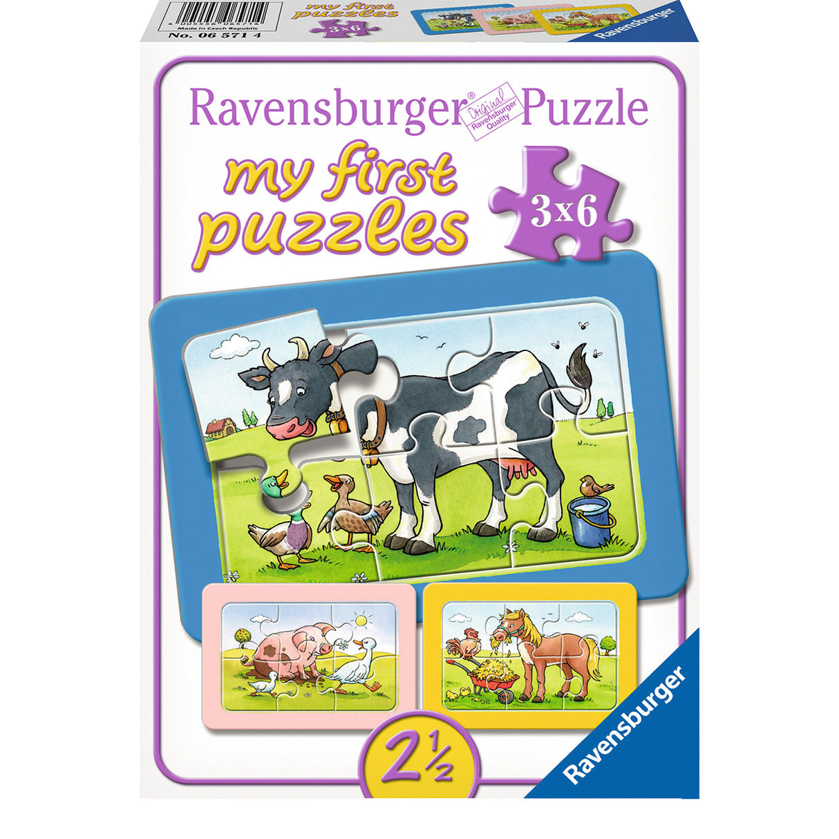 Buoni amici di Ravensburger, 3x6st.