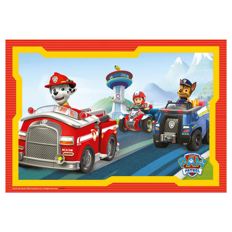 Ravensburger paw patrol puzzel - paw patrol in actie, 2x12st.