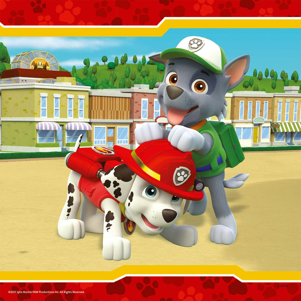 Ravensburger paw patrol puzzel - helden met vacht, 3x49st.