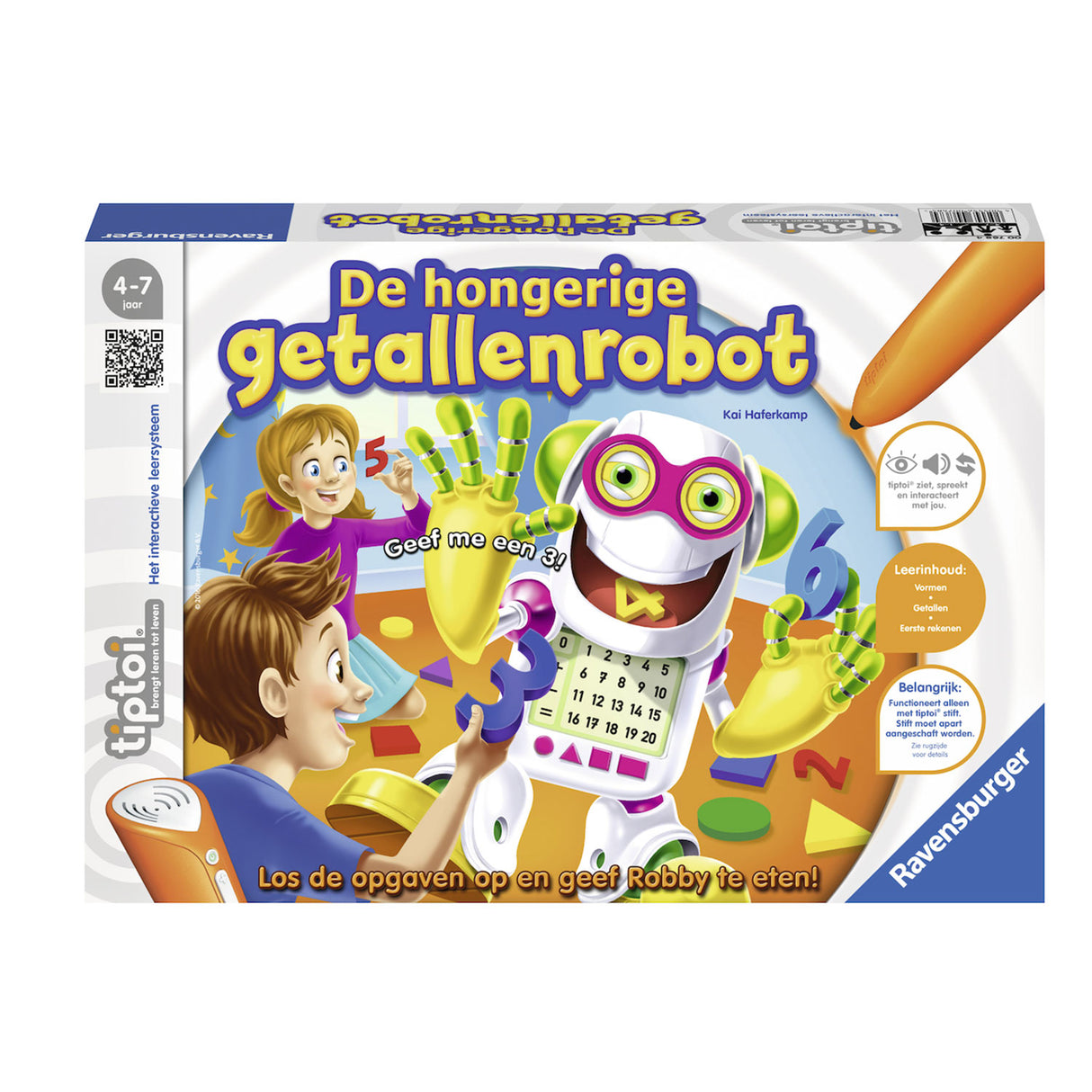 Ravensburger Tiptoi den sultne nummerrobot