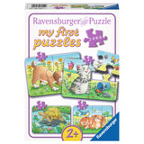 Ravensburger - Cute Pets Puzzle 4in1