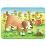 Ravensburger - Mignon Puzzle des animaux de compagnie 4in1