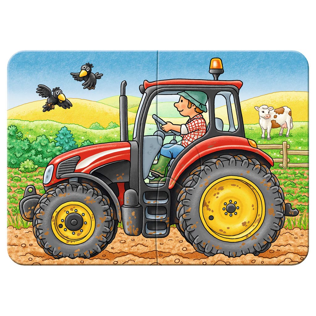 Ravensburger - bei der Arbeit Puzzle 4in1