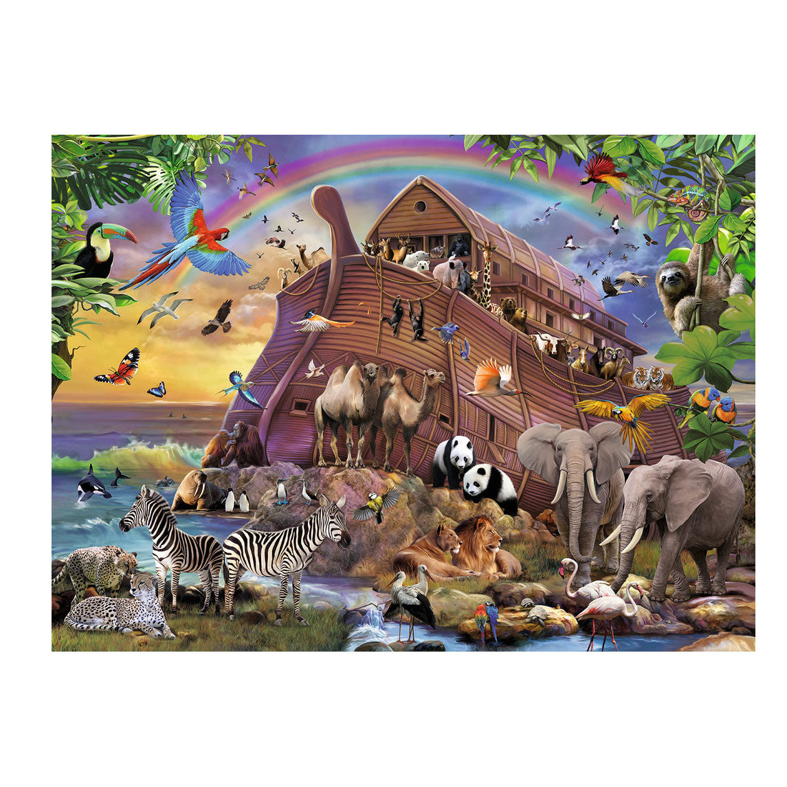 Ravensburger - de ark salta 150 pezzi xxl