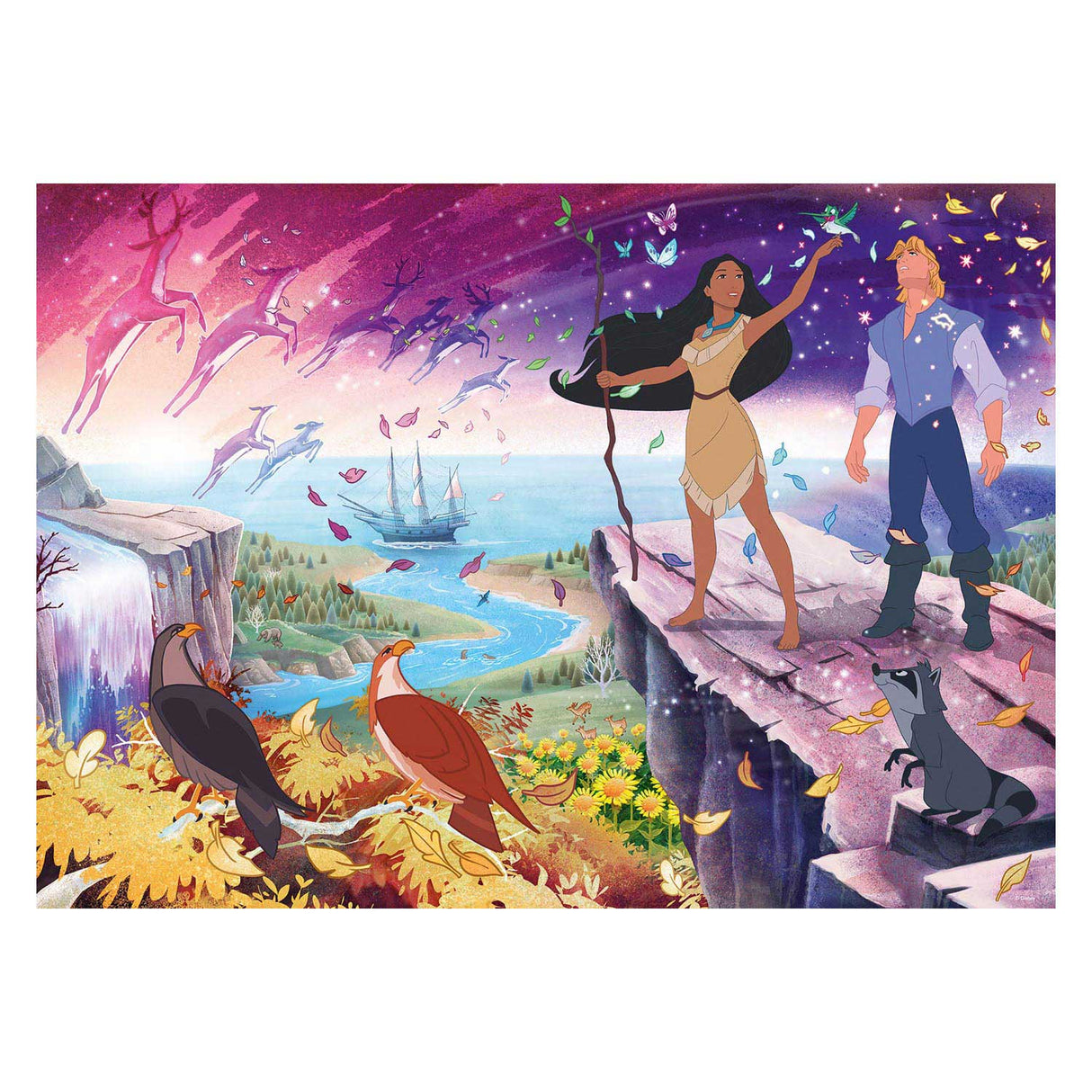 Ravensburger Jigsaw Puzzle Pocahontas, 1000st.