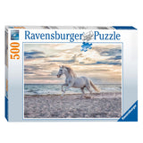 Ravensburger Horse på strandbenene puslespil 500st.