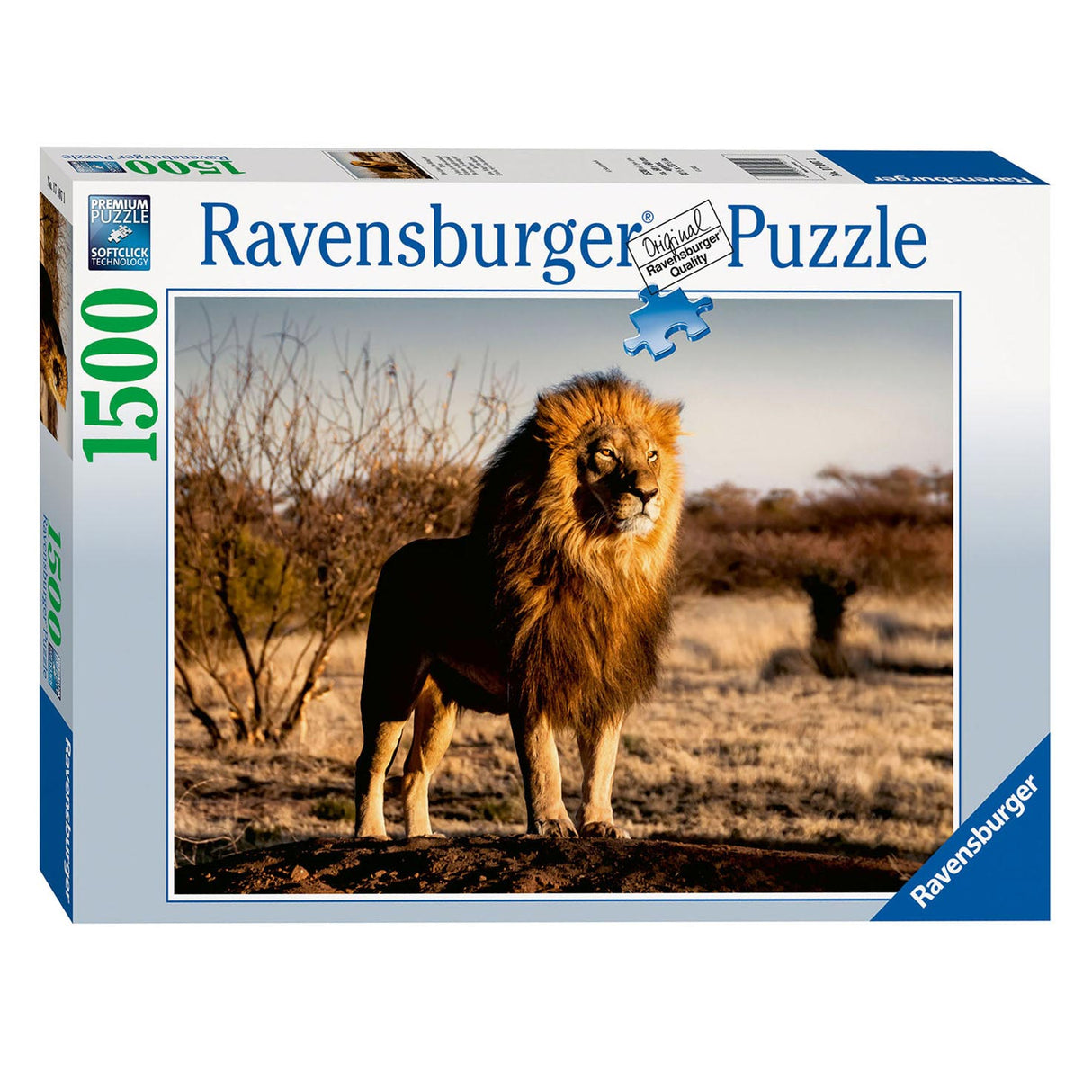 Ravensburger De Leeuw De Koning der Beesten Legpuzzel, 1500st.