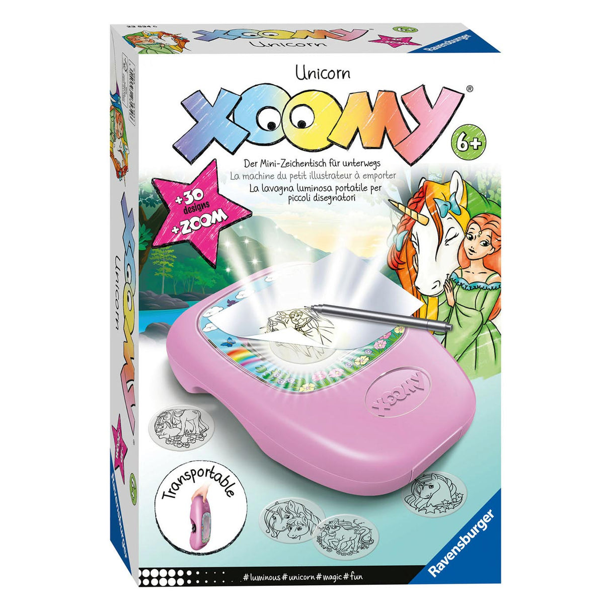 Ravenburger xoomy Midi Eenhoorn