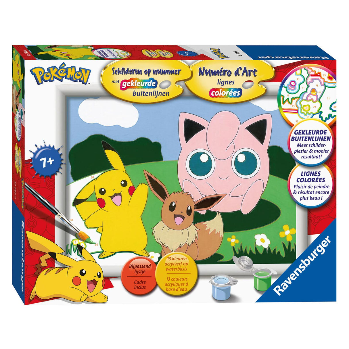 Ravensburger Molerei op der Zuel Pokémon