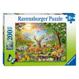 Ravensburger Puzzle Beautiful Deer Family 200 stykker xxl