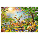 Ravensburger Puzzle Beautiful Deer Family 200 stykker xxl