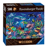 Puzzle en bois de Ravensburger sous la mer, 500e.