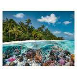 Ravensburger puzzle è un tuffo sulle Maldive, 2000.