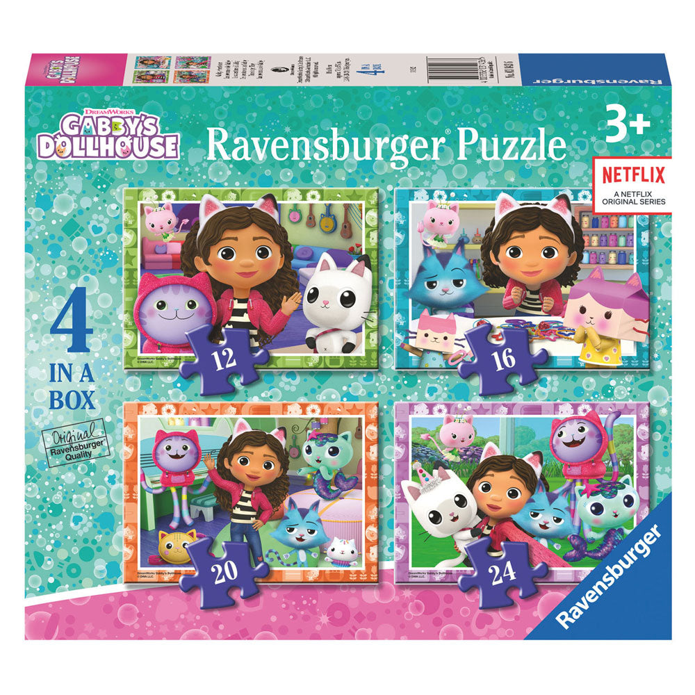 Ravensburger Gabby's dollhouse Legpuzzle 4in1