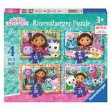 Ravensburger Gabby's dollhouse Legpuzzle 4in1