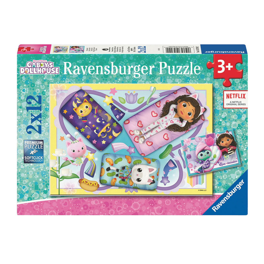 Ravensburger Gabby's Dollhouse Jigsaw Puzzle 2x12 kosov