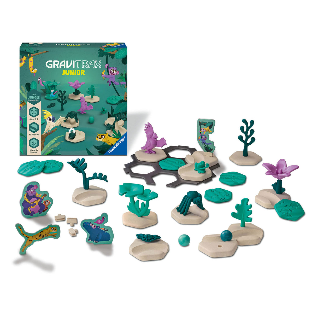 Ravensburger Gravitrax Junior Expansion Set Dschungel