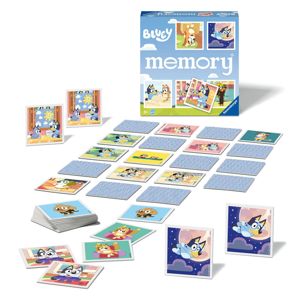 Ravensburger memory bluey