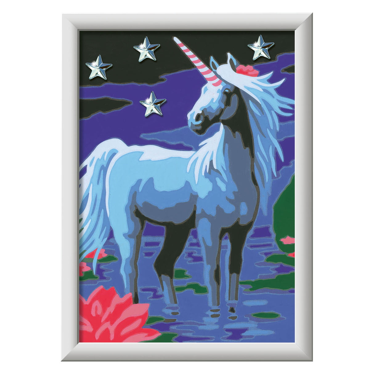 Ravensburger Creart Painting di Number Magical Unicorn