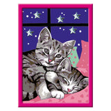 Ravensburger Creart Painting on Song Sleeping Cats Glitter