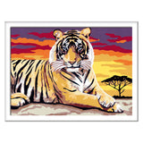 Ravensburger Creart Maleri med Number Majestue Tiger