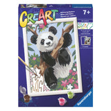 Ravensburger Kreart Gemälde auf Song Speeltatie Panda