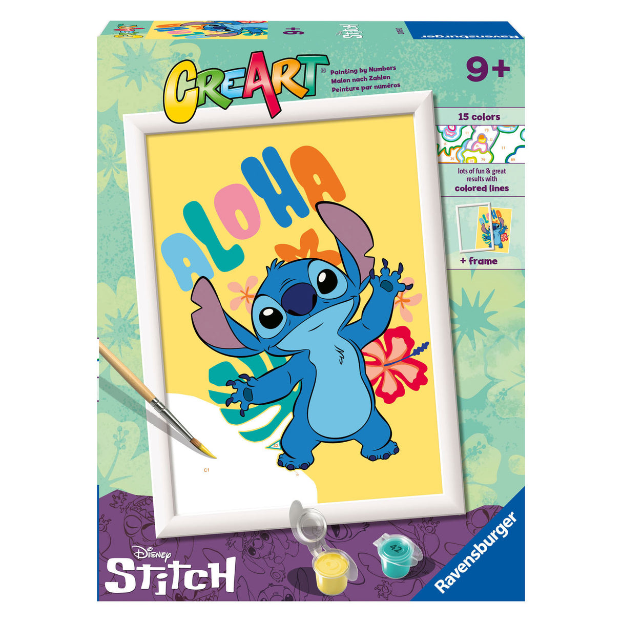 Ravensburger Creart Painting by Song Aloha Stitch