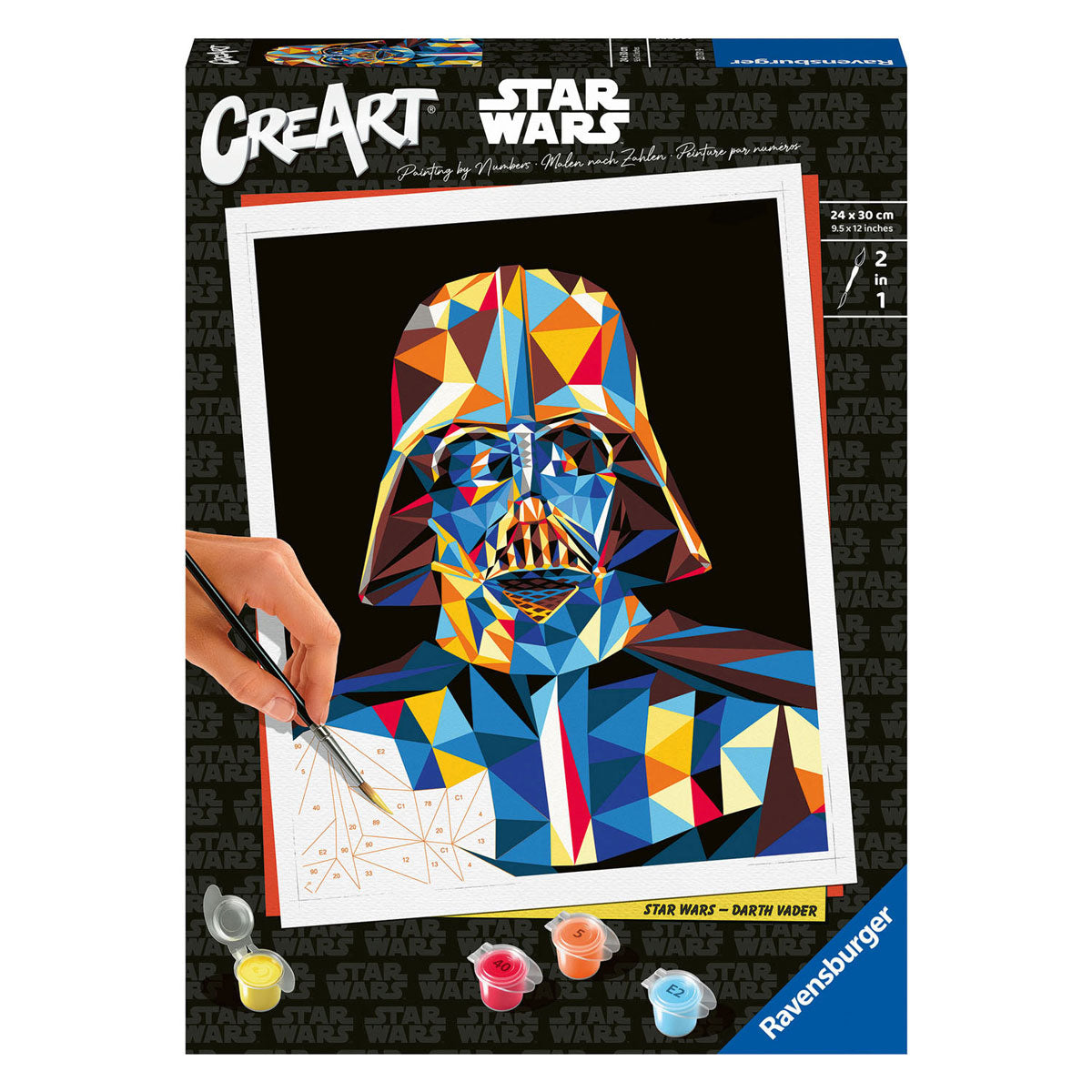 Ravensburger Kreart Gemälde auf Song Star Wars Darth Vader