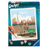 Ravensburger Kreart Painting nach Nummer farbenfrohe Paris