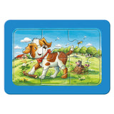 Ravensburger mijn dierenvriendjes - my first puzzels - 3x6 stukjes - kinderpuzzel