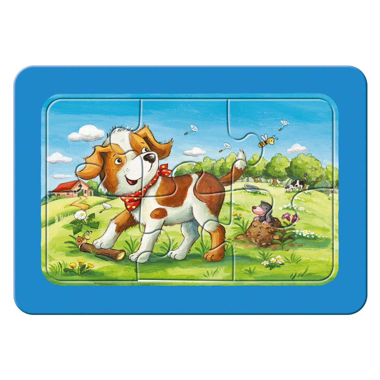 Ravensburger Jigsaw puslespill mine dyrevenner, 3x6st.