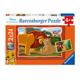 Ravenskurer de Puzzzle Lion, 2x24st.