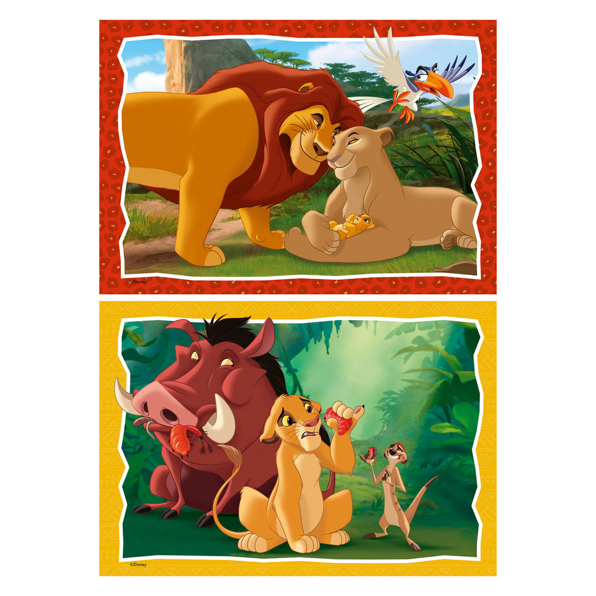 Ravenskurer de Puzzzle Lion, 2x24st.