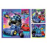 Ravensburger puzzel batwheels - drie puzzels - 49 stukjes - kinderpuzzel
