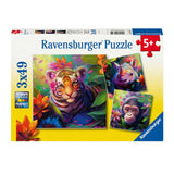 Bebés de rompecabezas de Ravensburger, 3x49st.