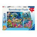 RAVENSBURGER JIGSAW UZER Očara Podvodni svet, 3x49st.