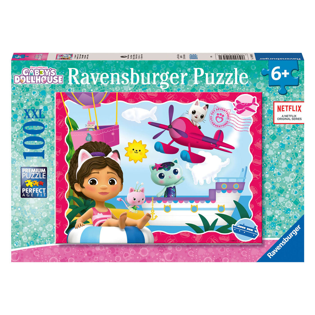 Ravensburger Jigsaw Puzzle XXL Gabbys dukkehus, 100 ..