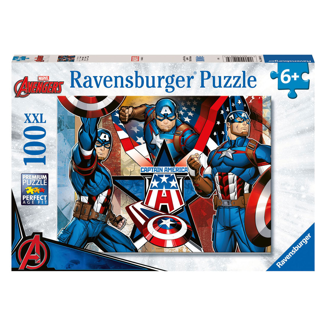 Ravensburger Jigsaw Puzzle XXL Captain America, 100 ..